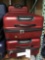 4 Pieces Hard Large Red Luggage