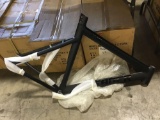 55cm Black Matte Leader Double Butted Aluminum Alloy Track Bike Frame