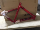 55cm Red Leader Double Butted Aluminum Alloy Track Bike Frame