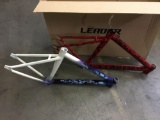 2 Leader Hand Painted Bike Frames