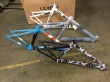 4 USED Leader Bike Frames