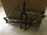 Silver USED Leader Bike Frame and Black USED Fork