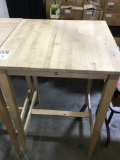 IKEA Wood bar height tables