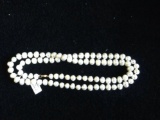 Genuine fresh water pearl necklace 32''