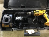 DeWalt 12v cordless drill with battery and charger