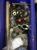 2 Bins of Assorted Bicycle Equipment