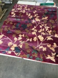 Red Area Rug 5'3