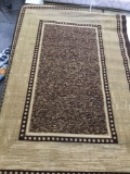 Brown Area Rug 3'x5'