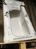 White Steel Bath Tub