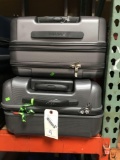 4 Pieces Medium Hard Grey Luggage