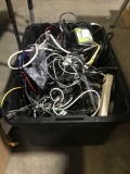 Lot of Assorted Cables/Chargers/Power Supplys/Computer Parts ETC.