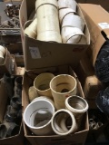 7 Boxes of Assorted Plumbing Traps, Connections, and Joints