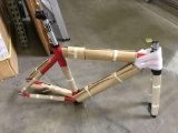 Red Leader Alloy/Carbon Fiber Bike Frame and Fork
