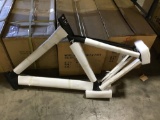 56cm Black Matte Leader Double Butted Aluminum Alloy Track Bike Frame