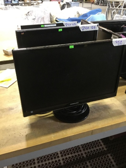 3 Computer Monitors