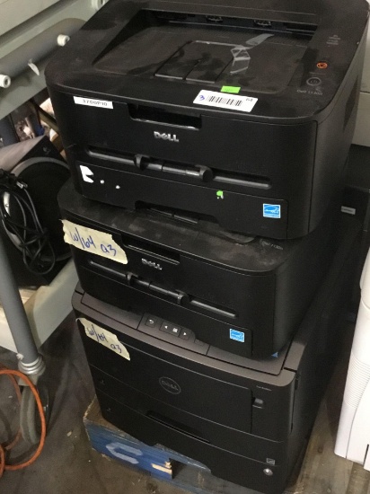 Lot of Assorted Dell brand Printers