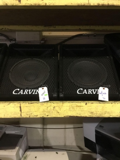 carvin 722 wedge monitors