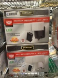 2 Defiant LED Motion Security Lights