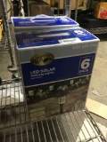 (2) 6 Packs HB LED Solar Pathway Lights