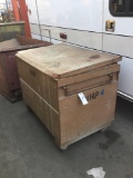 Large Metal Box on Castors