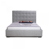 Moe's Home Collection Light Grey California King Storage Platform Bed