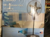 LASKO 4 speed 18 inch oscillating pedestal fans