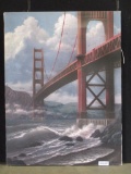 Golden Gate Glory by Mario Simic