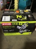 Ryobi 18-Volt ONE+ 7-1/4 in. Miter Saw with Laser