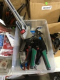 Assorted Misc. Wrenches, Pliers, Tin Snips Etc.