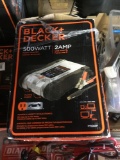 Black and Decker 500 Watt/2 Amp Power Inverter/USB Charger