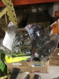 Assorted, Misc. Box of Safety Gear, Masks, Glasses, Vests Etc.