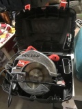 2.4 HP 13 Amp Electric Skill Saw W/Case