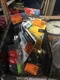 Assorted Misc. Trimmer Heads, Chainsaw Chains Etc.