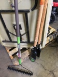 Ames Garden Rake and Post Hole Digger