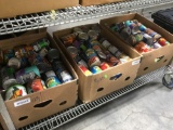 3 Boxes of Various Canned Food Goods