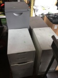 4 Filing Cabinets