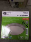 Commercial Electric 11? LED Flushmounts