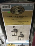 HB 2 Pack Exterior Wall Lantern Lights