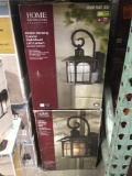 2 HDC Motion Sensing Exterior Wall Lantern Lights