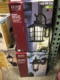 1 HDC Summit Ridge Medium Exterior LED Wall Lantern and 1 HDC Wilkerson Medium Exterior Wall Lantern