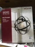 HDC Black Metal Mini Pendant Light