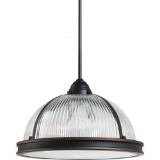 Sea Gull Lighting Pratt Street Prismatic Two-Light Pendant