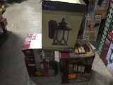 3 Assorted Exterior Wall Mount Lanterns