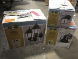 3 Assorted HB Exterior Wall Lanterns