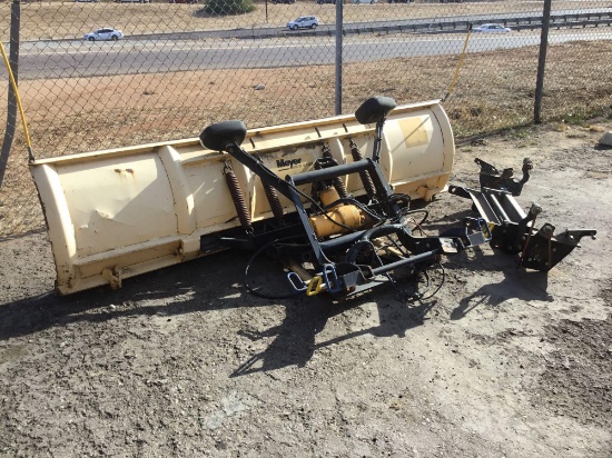 Meyer Truck Mounted Hydraulic Snowplow with In Cab Remote Control