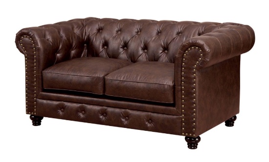 Lindstrom Tufted Chesterfield Loveseat by Darby Home Co