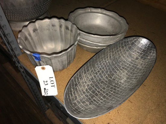 Pewter Servingware