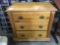 3 Drawer Wooden Dresser