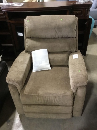 PRI Electric Power Reclining Chair in Brown