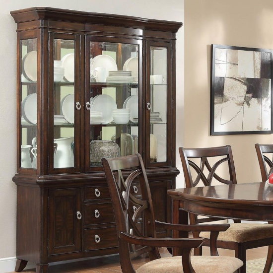 Kinsman Lighted China Cabinet by Darby Home Co